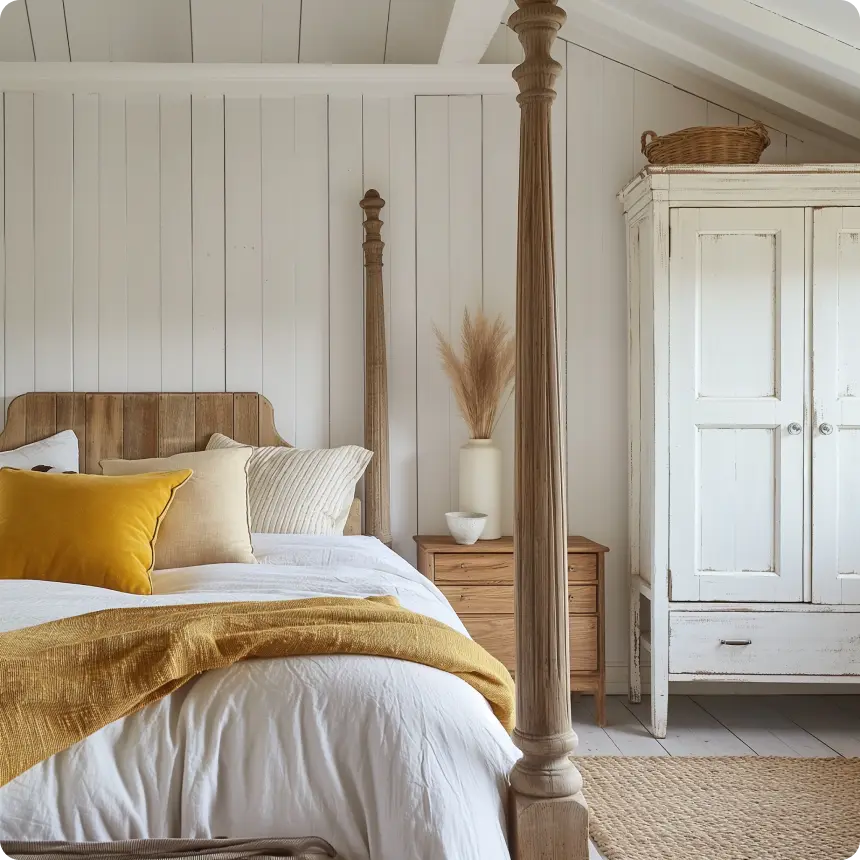 Curating Warmth,Chasing Red,Blissful Blues,Crafting a Farmhouse,Refining Classics,Monochromic House Project
